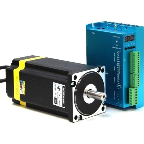 Nema34 closed-loop stepper servo motor + Digital display drive set 12.5N.m with encoder 1000 line