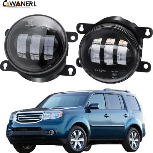 LED Fog Light Assembly 30W 6000LM Car Front Bumper Daytime Running Light Fog Lamp H11 12V For Honda Pilot 3.5L V6 2012 2013 2014