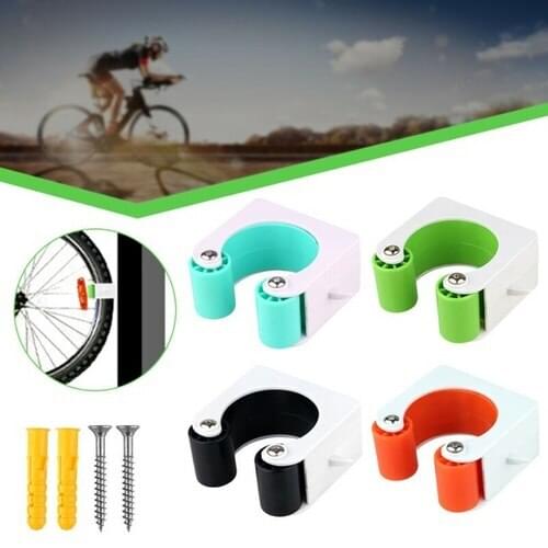 1Pc Portable Bicycle Wall Mount Hook Bicycle Parking Rack Road MTB Bike Buckle Bicycle Accessories