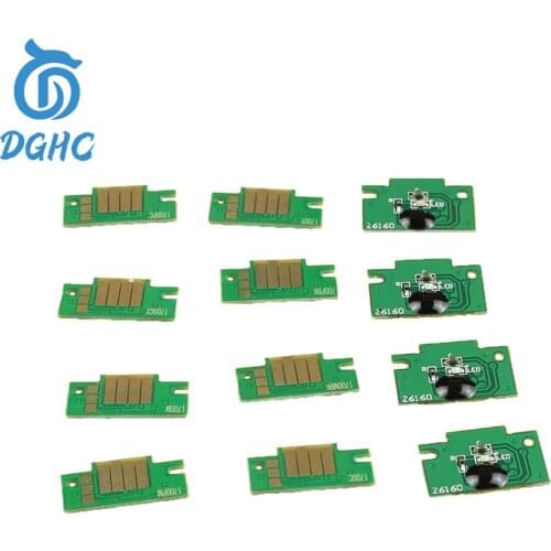 12 Colors For Canon PFI-1700 PFI 1700 Ink Cartridge Chips For Canon Pro 2000 Pro 4000 Pro 6000 Cartridge Chips