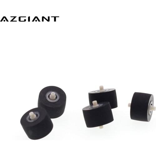 5pcs 10mmx6.5x1.5 car retractor press belt pulley deck audio pressure recorder press cassette deck pinch roller tape Card Seat