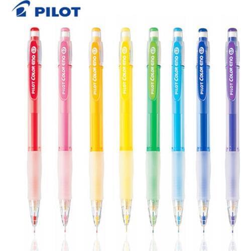 8 Colors/Set PILOT HCR-197 Mechanical Pencil 0.7mm Color Mechanical Pencil Drawing 8PCS Office & School Supplie Stationery