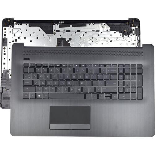 95% NEW Original For HP 17-CA 17-BY Laptop Palmrest Upper Case With Touchpad and Keyboard Grey 6070B1308103 L22750-001