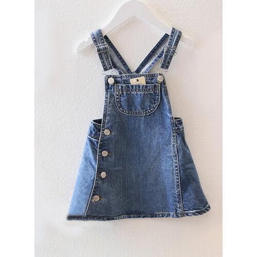 Annlinmy Denim Overalls For Girls