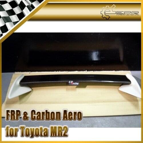 Car Styling For Toyota MR2 SW20 Rev 5 TRD Style Carbon Fiber Rear Spoiler Blade And FRP Base