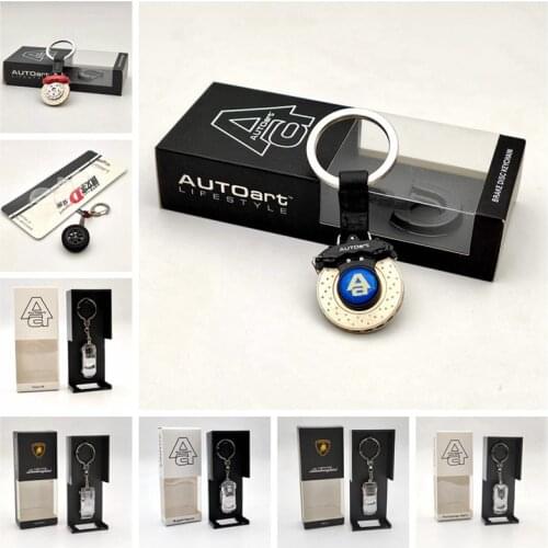 Autoart Lifestyle Keyring Keychain 1:6 Brake Disc / 1:87 Models car / 1:18 Wheel Diecast Collection Gift