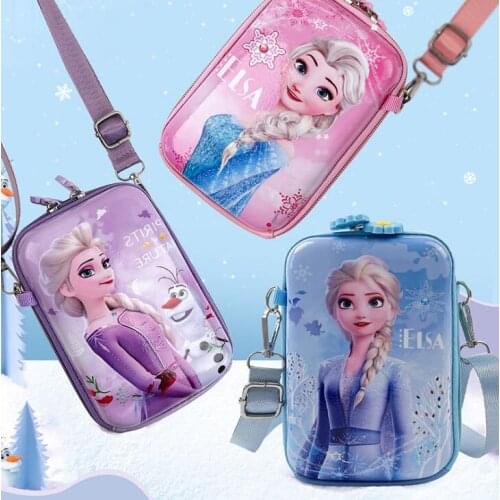 Disney princess childrens shoulder bag girls Messenger bag new Frozen Elsa Anna girl baby shoulder bag frozen handbags