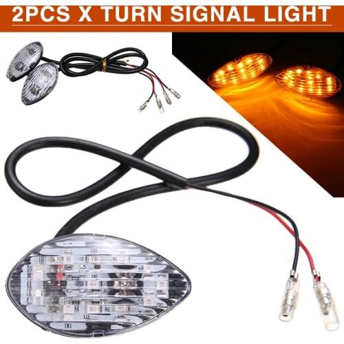 High Quality 2PC 12LED Turn Signal Indicator Light For Honda CBR 600RR 03-11 CBR 600F4I 01-08 CBR 954 00-04 Moto Accessories