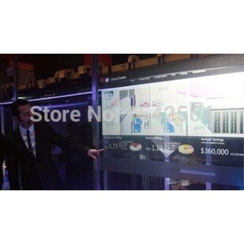 Interactive Touch foil 42" transparent multi touch film , 10 points Capacitive / soft and interactive touch screen film