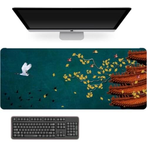 Chinese style palace mouse pad oversized and thickened game table mat Personality Desings Mousepad for Laptop Computer
