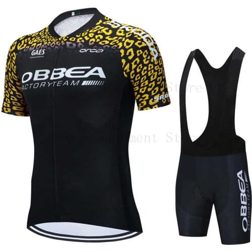 Hot Sale Cycling Set Mens Cycling Jersey Short Sleeve Bicycle Cycling Clothing Bib Shorts Set Men Bike Ropa Ciclismo Triathlon