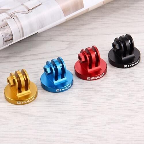 Top Deals PULUZ For Go Pro Accessories Camcorder Tripod Mount Adapter for GoPro HERO5 4 Session 4 3+3 2 1, Xiaomi Yi, SJ4000, SJ