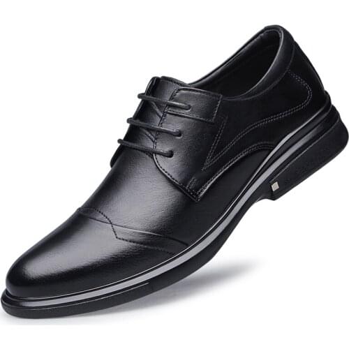 Men Genuine Leather Shoes Fashion Lace-Up Sneakers Real Leather Mens Moccasins Italian Designer Flats Luxury Business Shoes