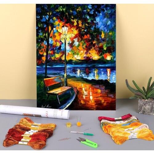 Charm Loneliness Printed 11CT Cross-Stitch Complete Kit Embroidery DMC Threads Handicraft Handmade Hobby Craft Gift Design