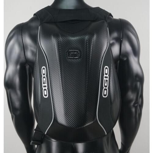 New Arrivals OGIO Mach 5 Carbon fiber Hard shell backpacks Knight Backpack Waterproof Motocross backpack computer bag k