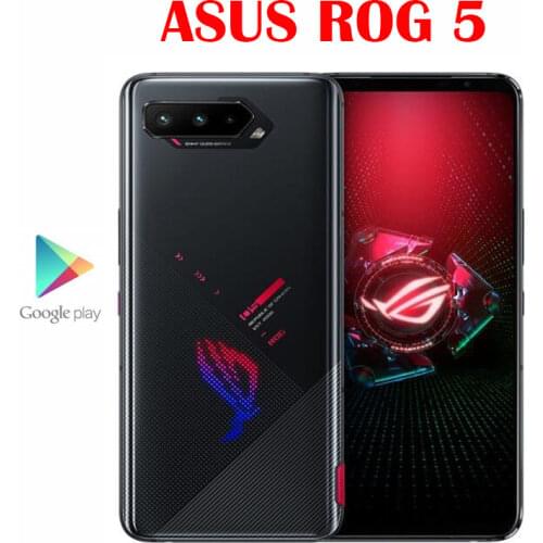 Global Rom Original Official Asus ROG 5 5G Cell Phone Snapdragon 888 6.78inch AMOLED 144Hz 65W Hyper Charge 6000mAh 64MP NFC