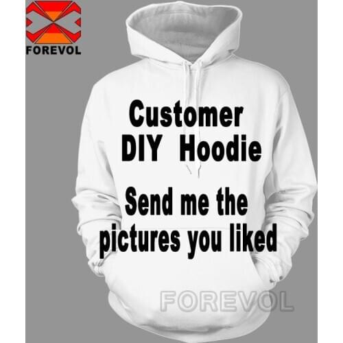 Personalized customizationmen diy hoodie 3d print hd images tops brand hoodie harajuku hoodies for Men Women Sweatwear clothes