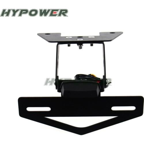 License Plate Holder For Aprilia GPR125 GPR150 RS4 125 150 Motorcycle Tail Tidy Fender Eliminator Registration Plate LED Light