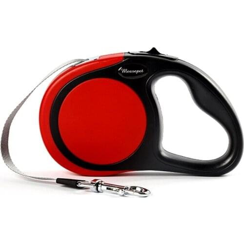3M/5M Durable Nylon Automatic Extending Dog Leash Rope For Large Dogs Long Strong Dog Walking Leash Leads Retractable Pet Leash