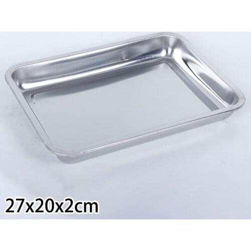 Stainless Steel Baking Pan Rectangle For Toaster Oven Kitchen Supplies