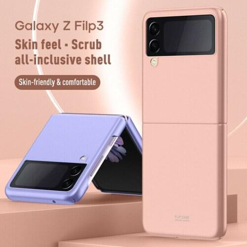 For Samsung Galaxy Z Flip3 5G Shockproof Folding Ultra Thin Hard Back Shockproof Back Cover
