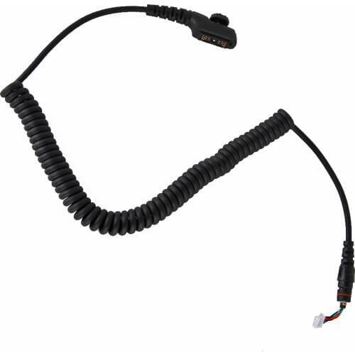 For Hytera HYT Radio Speaker Mic Microphone Spare Cable Aviation Connector SM18N2 PD780 PD700 PD700G PD782G Ul913 PD752 PD705G