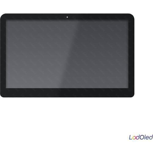 FHD LCD Screen Display Touch Digitizer Glass Assembly with Bezel Frame for HP ENVY X360 15t-w000 15t-w100 15t-w200 1920x1080