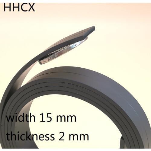 1 Meter Rubber Magnet 15*2 mm Magnetic Strip Rubber Magnet Tape width 15mm thickness 2mm 15mm x 2mm 15x2 mm