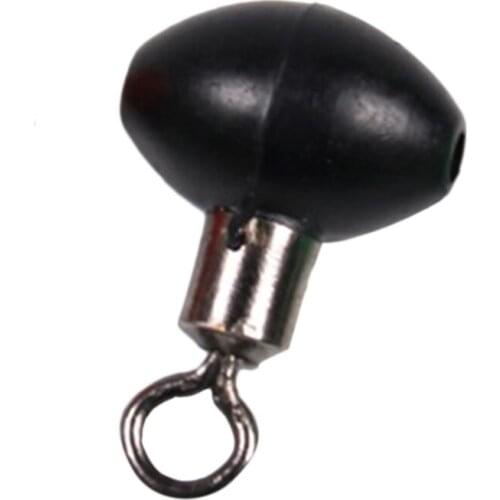 10pcs Fishing tackle running ledger zip slider beads swivels zig pulley clip line rigs