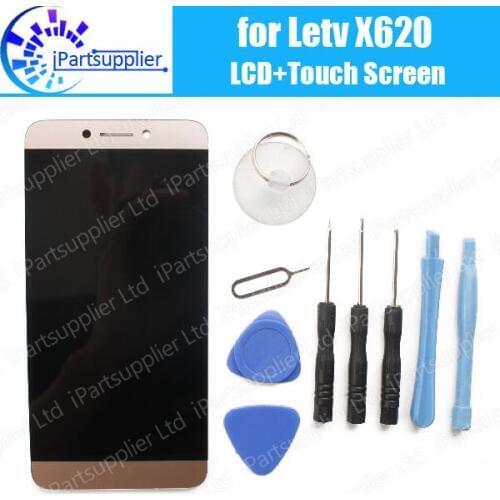 100% Original for Letv X620 Le 2 X620 Letv Le 2 Pro LCD Display + Touch Screen Digitizer Assembly Replacement + Tools