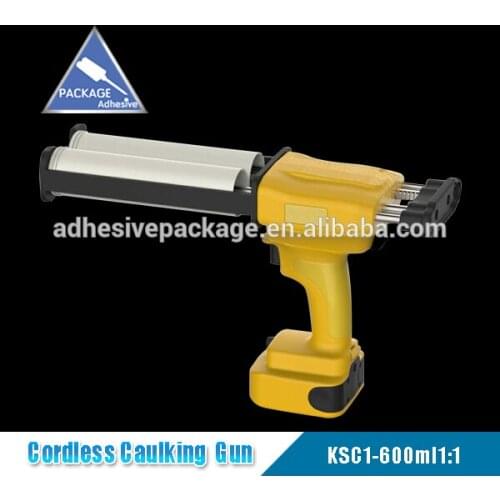 600ml 1:1 Double Cordless Caulking Gun For Glue Dispensing