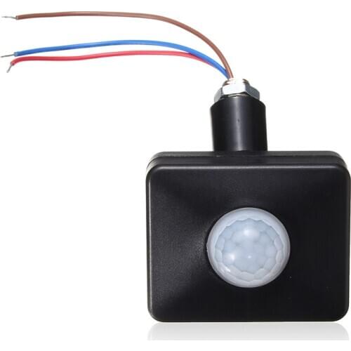 AC 220-240V PIR Motion Sensor Switch Led Light Strip Detector Outdoor/Indoor IP65 LED Floodlight 120 Degree for LED Light Bar