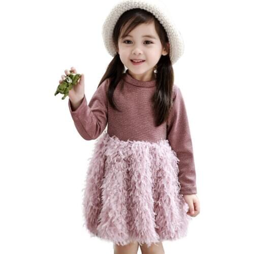 2 4 6 8 Yrs Baby Girl Shine Tutu Ball Gown Kids Christmas Princess Costume Cute Pink Party Frocks For Toddler Children Clothes