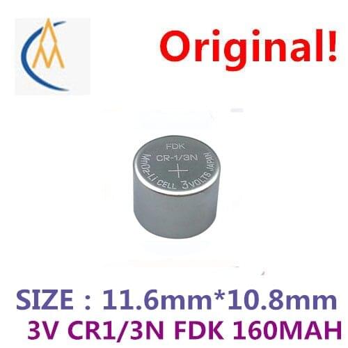 FDK CR1/3 n glucose meter M6 M7 camera cosmetic instrument electronics PLC servo 3 v button battery DL - a third n