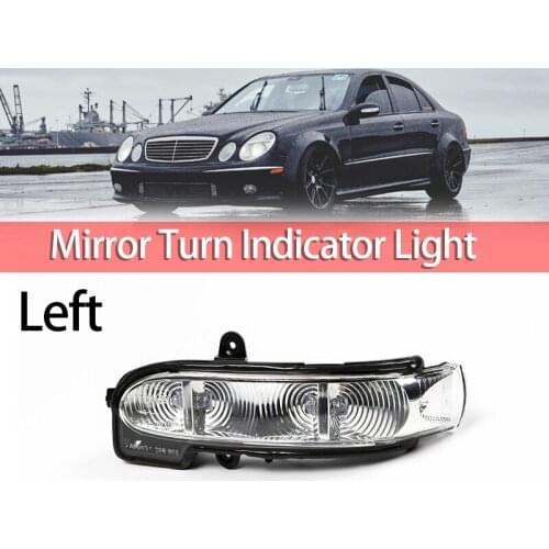 Car Rear View Side Mirror LED Turn Signal Indicator Light for Mercedes Benz W211 W463 W461 C/E Class 2004-2012