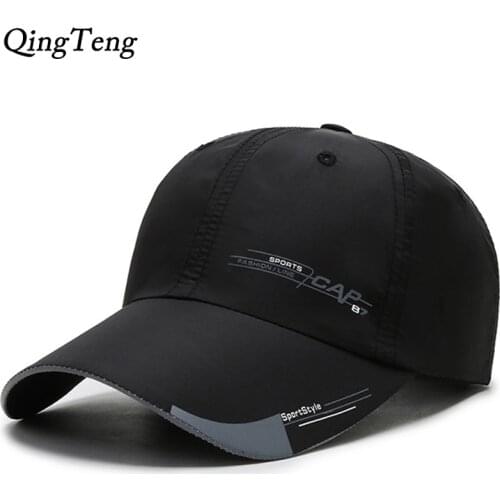 Summer Quick-Drying Caps For Men Luminous Baseball Cap Women Breathable Morning Running Hats Outdoor Sports Hat Fishing