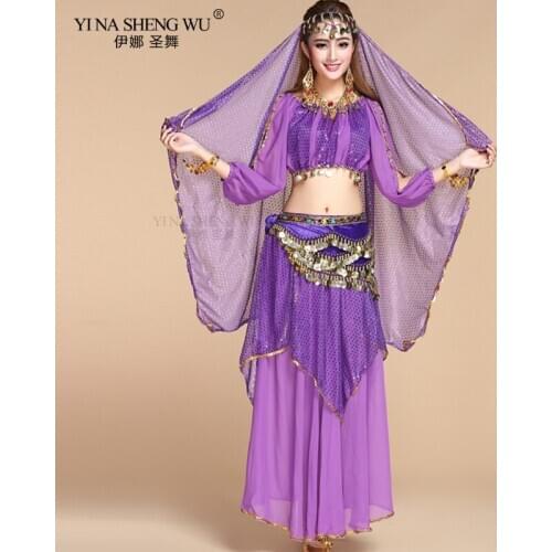 Women Costume For Dance Bollywood Indian Womens Belly Dance Sets Belly Dance Bollywood Indian Dress Costumes For Aadults New