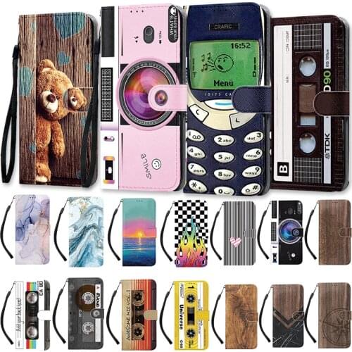 Flip Leather Case For Samsung Galaxy A11 A12 A52 A32 A72 A20e A21s A40 A41 A42 A50 A51 A71 Phone Cover Wallet Painted Book Funda