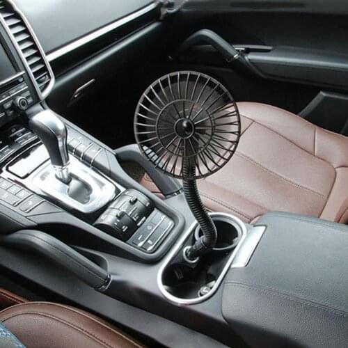 80% Hot Sell Portable 12V Car Vehicle Mini Low Noise Adjustable Angle Summer Cooling Fan