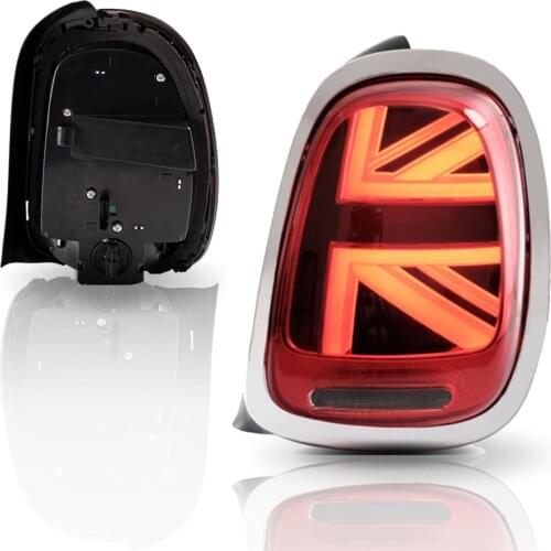 Oubiao for LED taillight rear light assembly compatible with 2014-2021 BMW MINI Cooper F55 F56 F57 with full LED light bar