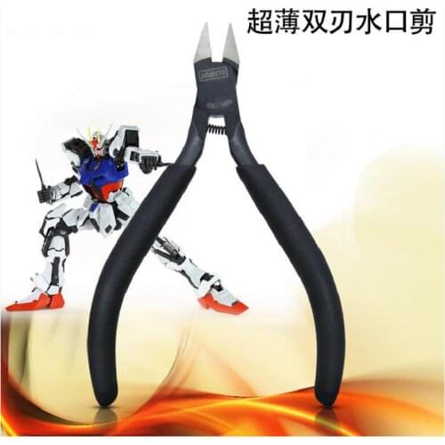 5.9 inches edge super thin single edged water cutting pliers carbon steel model pliers model assembled slanting pliers
