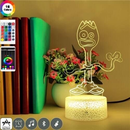 Kids Bedroom Bedside Led Table Lamp Disney Beauty and the Beast Candle Lumiere Cartoon Night Light Child 3d Acrylic Light Gifts