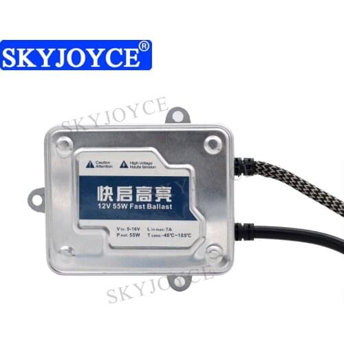SKYJOYCE AC 55W Fast Bright HID Ballast Car Headlight Digital Block Ignition Slim Reactor 12V 55W Quick Start HID LIGHT Ballast