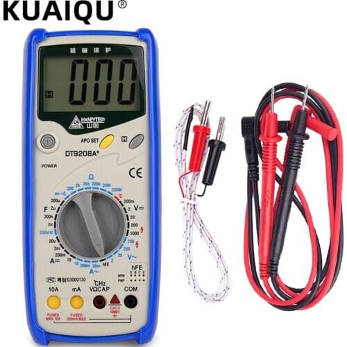 Tester Multimeter Digital Professional ESR Meter Capacitor Tester AC/DC Voltage Indicator Check Capacitors Avometer Multi Tester