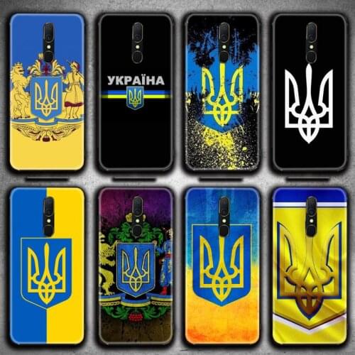 Ukraine Flag Phone Case For Oppo A5 A9 2020 Reno2 z Renoace 3pro A73S A71 F11