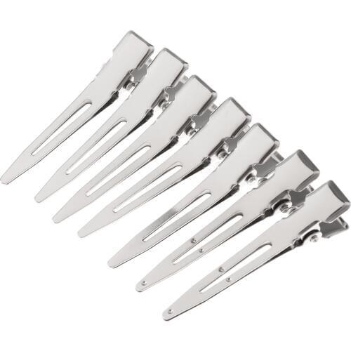 10/24pcs Professional Salon Stainless Hair Clips Hair Styling Tools DIY Hairdressing Hairpins Barrettes Headwear Alligator Clips