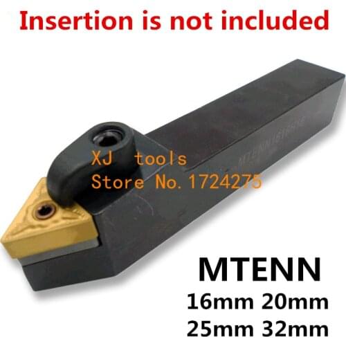 1PCS MTENN1616H16 MTENN2020K16 MTENN2525M16 MTENN2525M22 MTENN3232P16 MTENN3232P22 CN Lathe Cutting External Turning Tool Holder