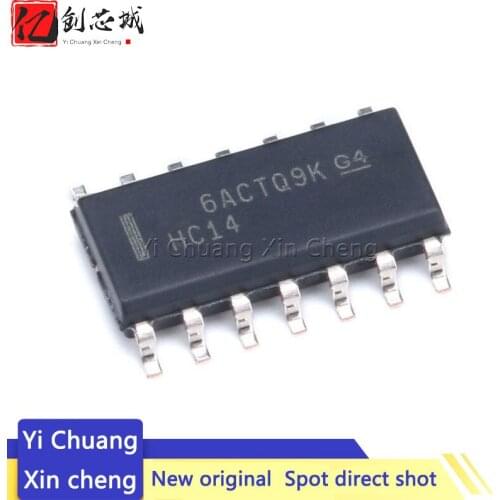 20PCS 74HC14D SOP14 74HC14 SOP SN74HC14DR SN74HC14 SMD new and original IC
