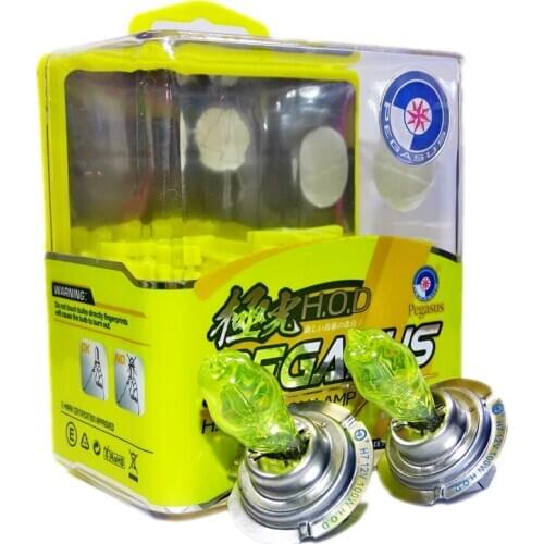 2x H7 Xenon Halogen Bulb H7 12V 100W 2800K Xenon HID Yellow Car HeadLight Bulbs Auto Light Lamp Yellow Quartz Glass H7 Car Lamp