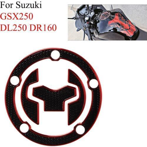 3D Motorcycle Gas Fuel Cap Pad Oil Tank Pad Protector Cover Decals Stickers For Suzuki GSX250 DL250 DR160